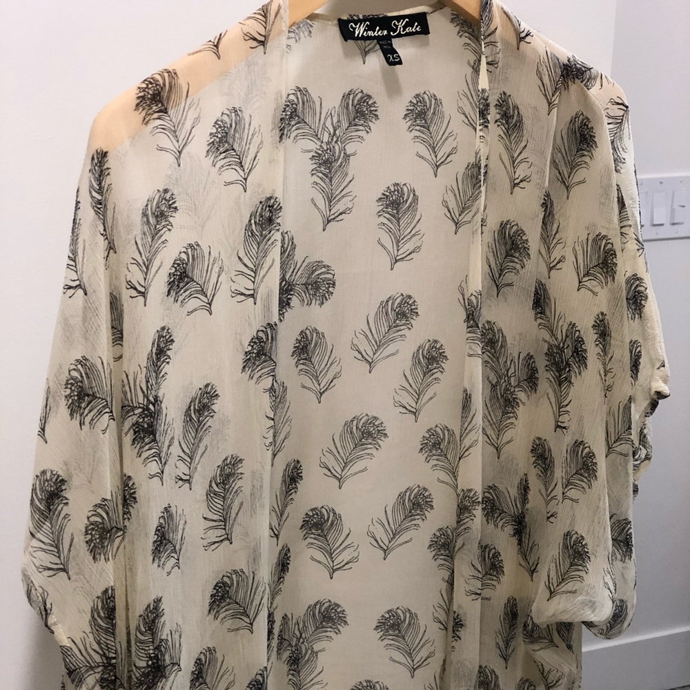 Winter Kate silk kimono